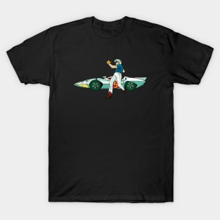 Speed Racer - Vintage Style Distressed T-Shirt